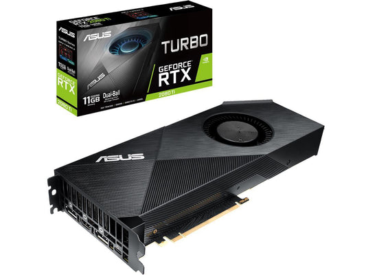 ASUS GeForce RTX 2080 Ti 11G Turbo Edition GDDR6 HDMI DP 1.4 Type-C Graphics Card