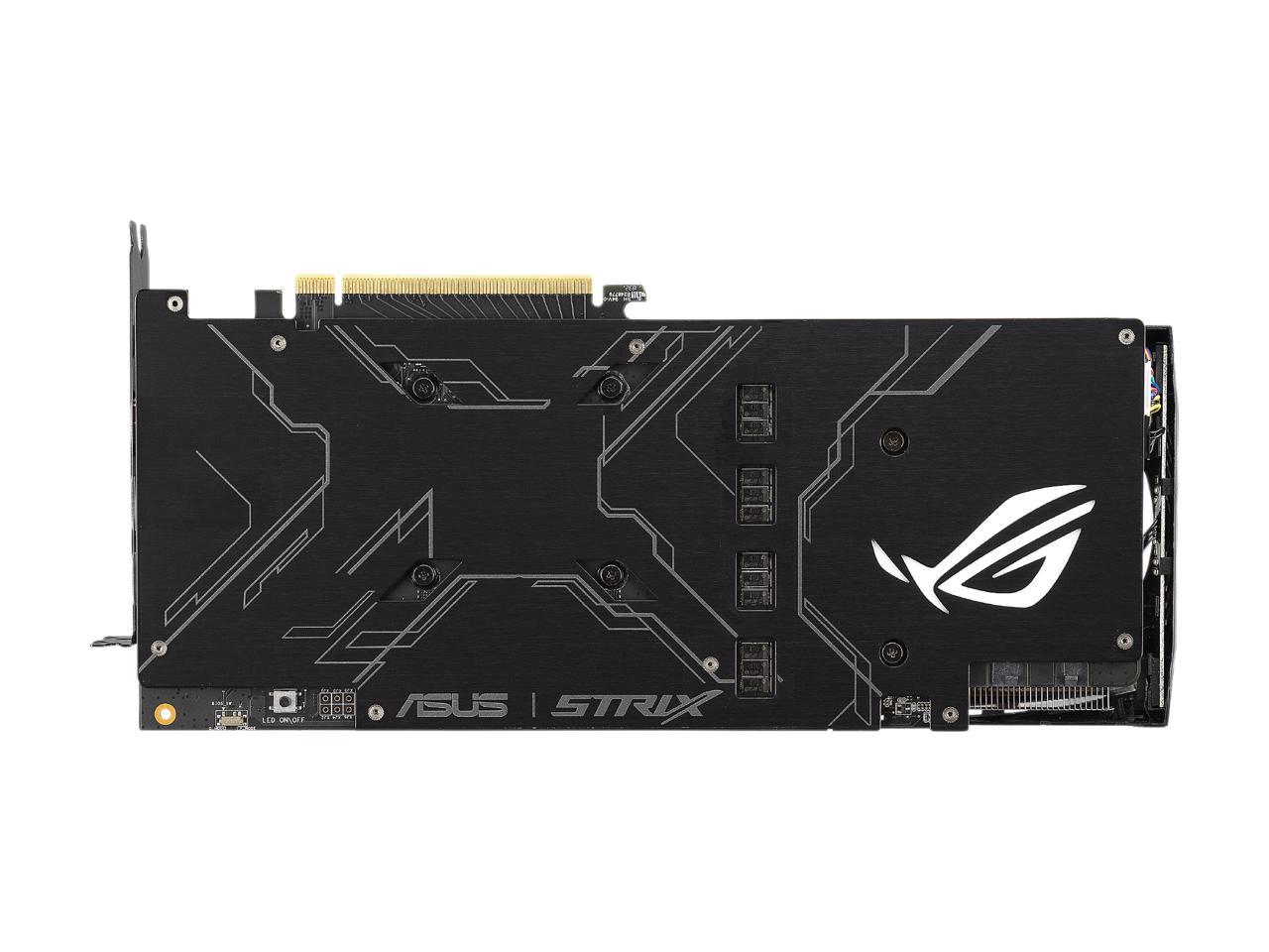 ASUS ROG Strix GeForce RTX 2070 DirectX 12 ROG-STRIX-RTX2070-8G-GAMING 8GB 256-Bit GDDR6 PCI Express 3.0 HDCP Ready Video Card