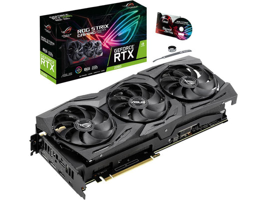 ASUS ROG STRIX GeForce RTX 2080 8G GDDR6 HDMI DP 1.4 USB Type-C Gaming Graphics Card (ROG-STRIX-RTX2080-8G-GAMING)