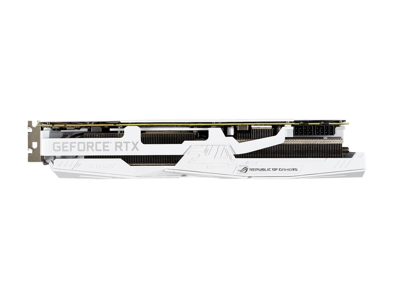 ASUS ROG STRIX GeForce RTX 2080 TI Overclocked O11G GDDR6 HDMI DP 1.4 USB Type-c (ROG-STRIX-RTX2080TI-O11G-WHITE-GAMING)