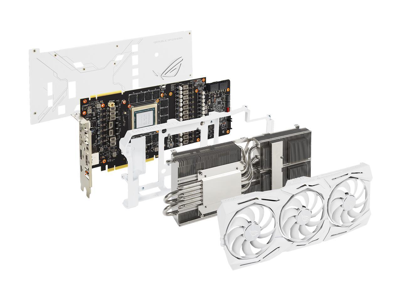 ASUS ROG STRIX GeForce RTX 2080 TI Overclocked O11G GDDR6 HDMI DP 1.4 USB Type-c (ROG-STRIX-RTX2080TI-O11G-WHITE-GAMING)