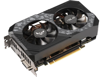 ASUS TUF Gaming GeForce RTX 2060 OC Edition 6GB GDDR6 VR Ready HDMI 2.0b DP 1.4 Auto Extreme Graphics Card (TUF-RTX2060-O6G-GAMING)