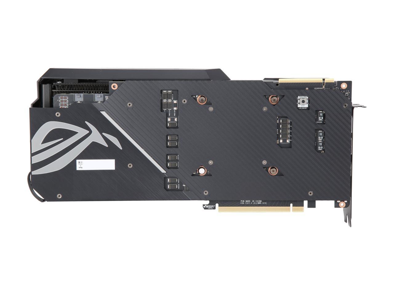 ASUS ROG GeForce RTX 2080 Ti DirectX 12 ROG-MATRIX-RTX2080TI-P11G-GAMING 11GB 352-Bit GDDR6 HDCP Ready SLI Support Video Card