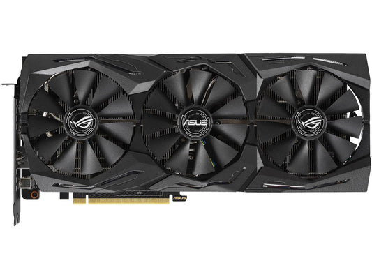 ASUS ROG STRIX GeForce RTX 2060 SUPER ROG-STRIX-RTX2060S-O8G-GAMING 8GB 256-Bit GDDR6 PCI Express 3.0 HDCP Ready Video Card
