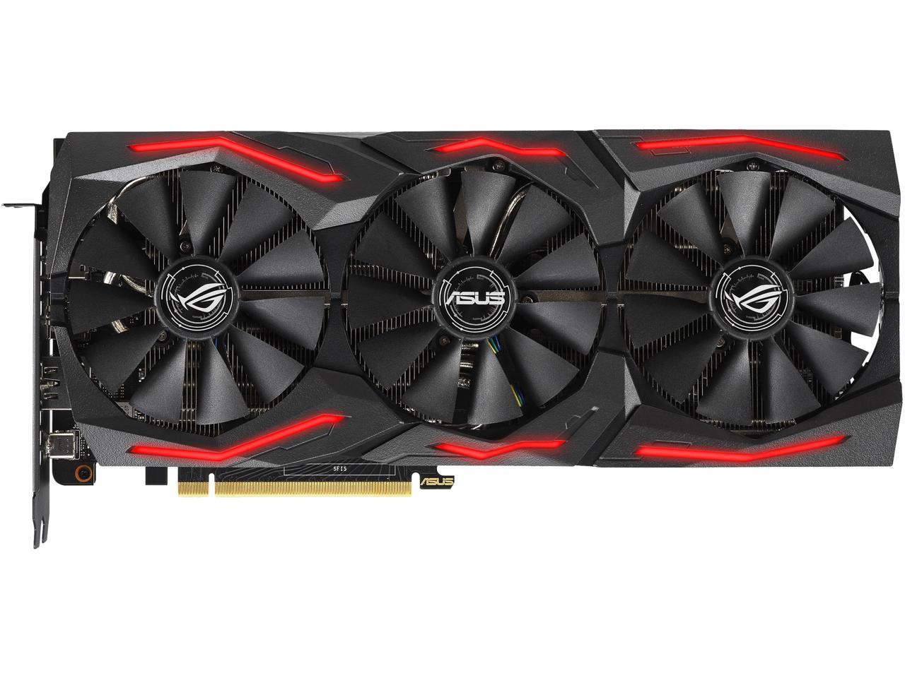 ASUS ROG STRIX GeForce RTX 2060 SUPER DirectX 12 ROG-STRIX-RTX2060S-A8G-GAMING 8GB 256-Bit GDDR6 PCI Express 3.0 HDCP Ready Video Card