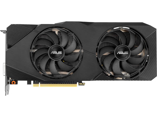 ASUS GeForce RTX 2060 SUPER Overclocked 8G EVO GDDR6 Dual-Fan Edition VR Ready HDMI DisplayPort DVI Graphics Card (DUAL-RTX2060S-O8G-EVO)