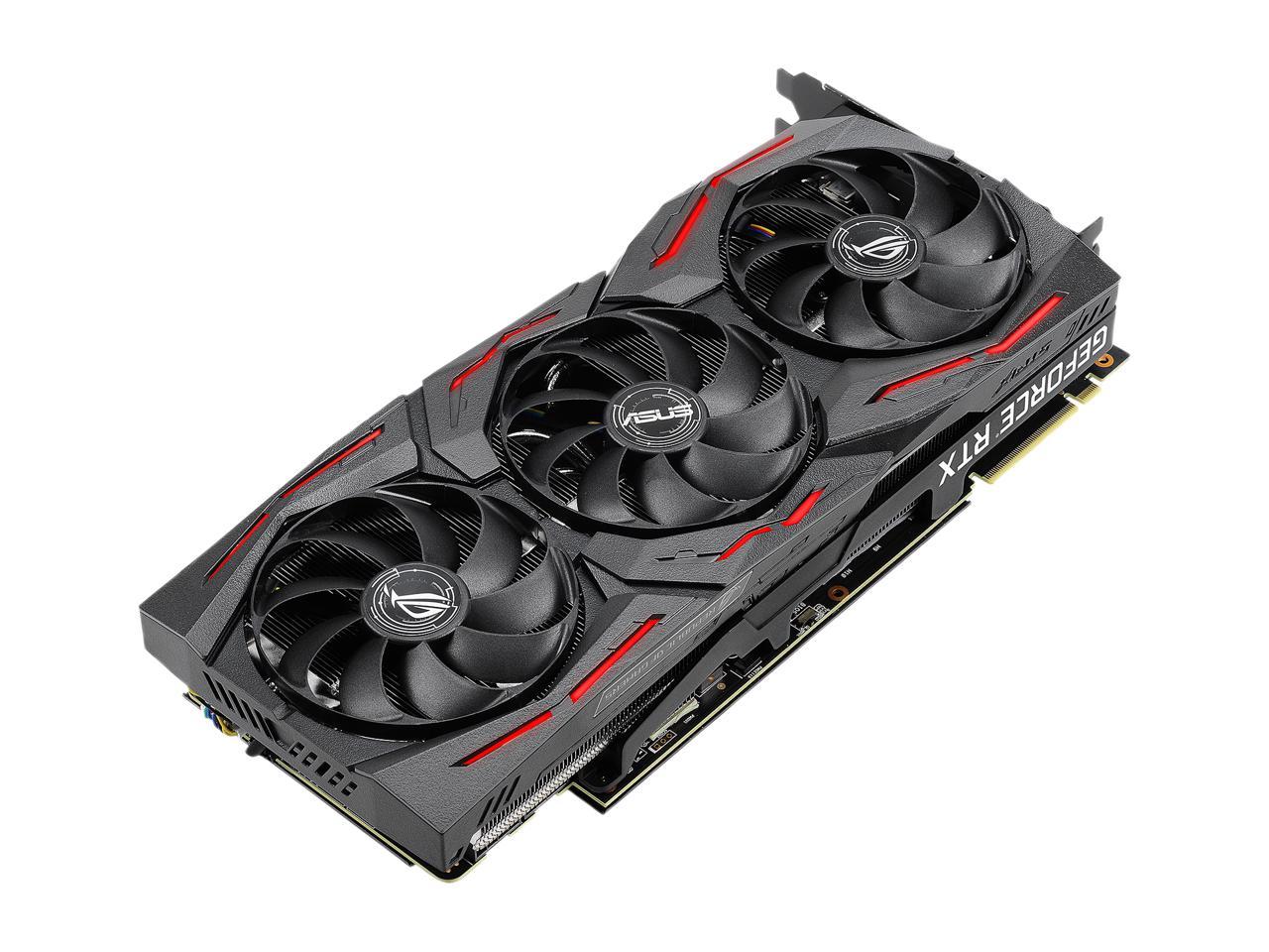 ASUS ROG STRIX GeForce RTX 2080 SUPER Advanced Overclocked 8G GDDR6 HDMI DP 1.4 USB Type-C Gaming Graphics Card (ROG-STRIX-RTX2080S-A8G-GAMING)