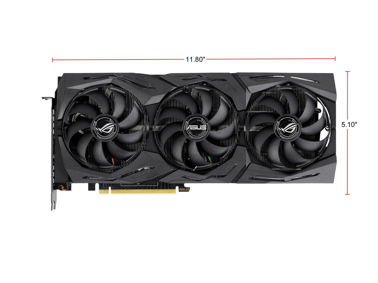 ASUS ROG STRIX GeForce RTX 2080 SUPER Advanced Overclocked 8G GDDR6 HDMI DP 1.4 USB Type-C Gaming Graphics Card (ROG-STRIX-RTX2080S-A8G-GAMING)