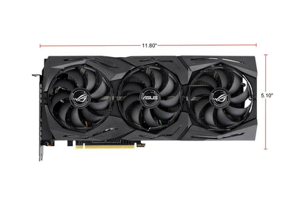ASUS ROG STRIX GeForce RTX 2080 SUPER Advanced Overclocked 8G GDDR6 HDMI DP 1.4 USB Type-C Gaming Graphics Card (ROG-STRIX-RTX2080S-A8G-GAMING)