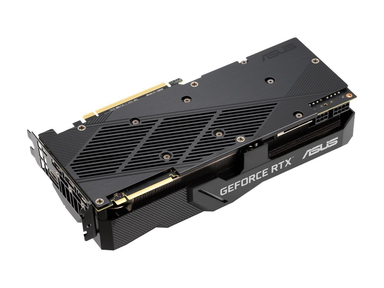 ASUS Dual GeForce RTX 2080 DirectX 12 DUAL-RTX2080-O8G-EVO 8GB 256-Bit GDDR6 PCI Express 3.0 HDCP Ready SLI Support Video Card