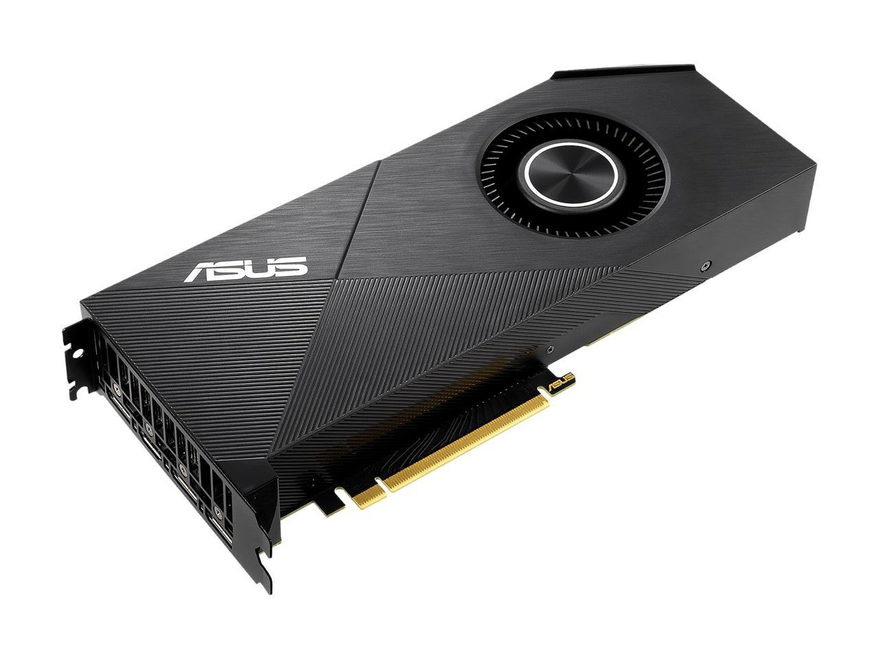 ASUS Turbo GeForce RTX 2070 SUPER TURBO-RTX2070S-8G-EVO 8GB 256-Bit GDDR6 PCI Express 3.0 HDCP Ready SLI Support Video Card