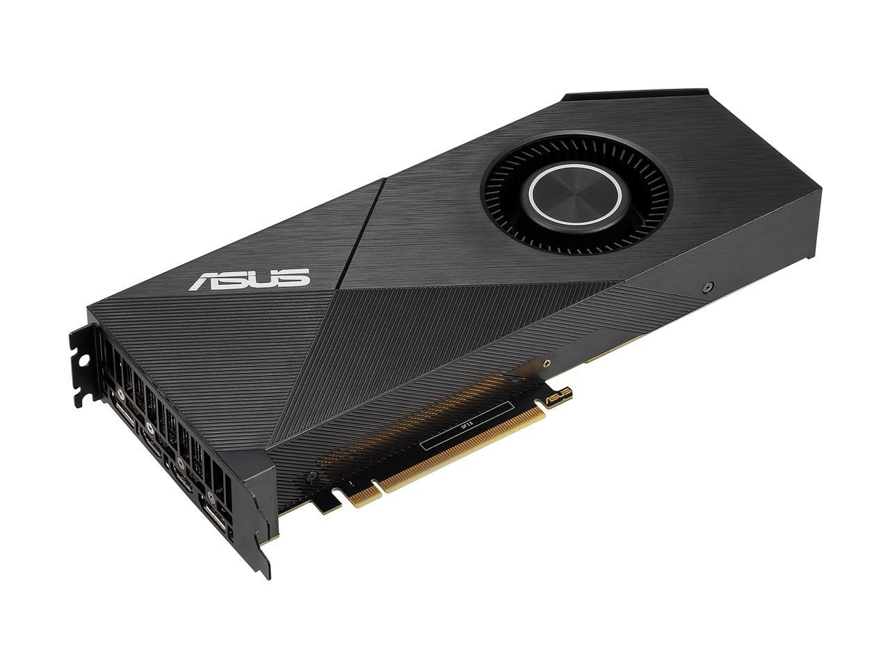 ASUS Turbo GeForce RTX 2060 SUPER TURBO-RTX2060S-8G-EVO 8GB 256-Bit GDDR6 PCI Express 3.0 HDCP Ready Video Card