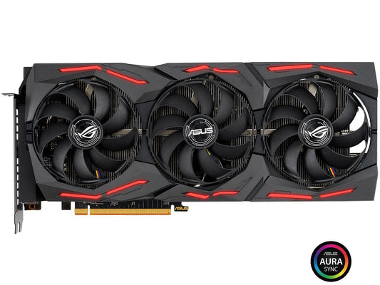ASUS ROG STRIX AMD Radeon RX 5700 XT Overclocked 8G GDDR6 HDMI DisplayPort Gaming Graphics Card (ROG-STRIX-RX5700XT-O8G-GAMING)