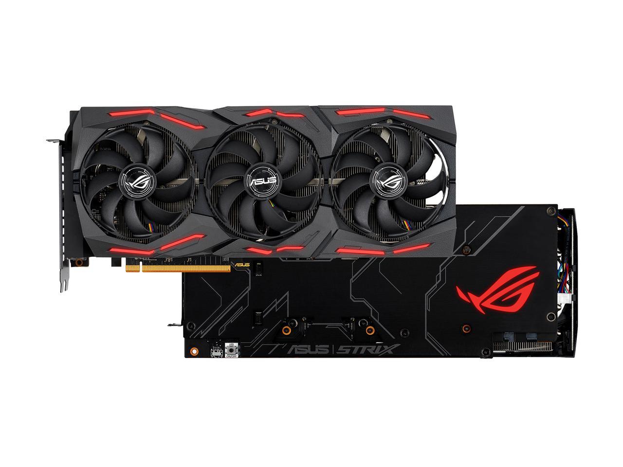 ASUS ROG STRIX AMD Radeon RX 5700 XT Overclocked 8G GDDR6 HDMI DisplayPort Gaming Graphics Card (ROG-STRIX-RX5700XT-O8G-GAMING)