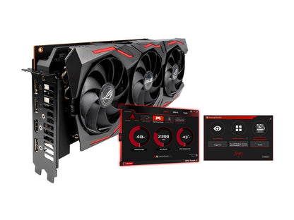 ASUS ROG STRIX AMD Radeon RX 5700 XT Overclocked 8G GDDR6 HDMI DisplayPort Gaming Graphics Card (ROG-STRIX-RX5700XT-O8G-GAMING)