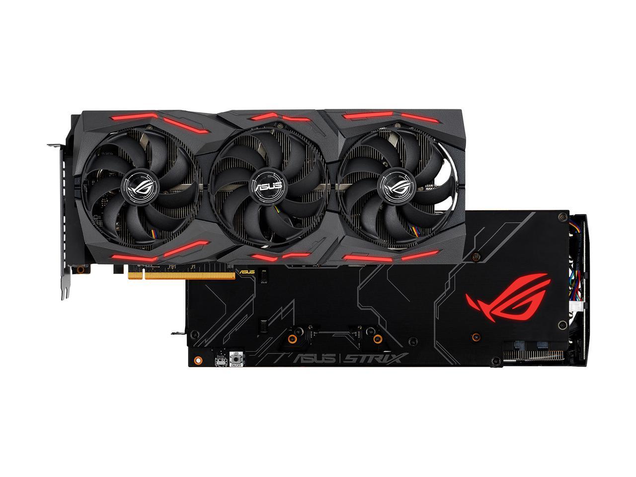 ASUS ROG STRIX AMD Radeon RX 5700 Overclocked 8G GDDR6 HDMI DisplayPort Gaming Graphics Card (ROG-STRIX-RX5700-O8G-GAMING)