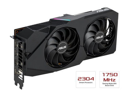ASUS AMD Radeon RX 5700 Overclocked 8G GDDR6 Dual Fan EVO Edition HDMI DisplayPort Gaming Graphics Card (DUAL-RX5700-O8G-EVO)