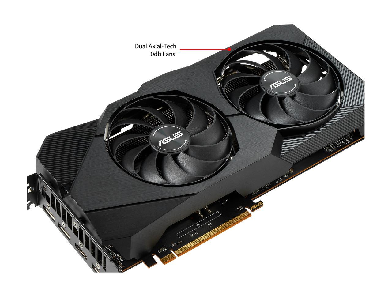 ASUS AMD Radeon RX 5700 Overclocked 8G GDDR6 Dual Fan EVO Edition HDMI DisplayPort Gaming Graphics Card (DUAL-RX5700-O8G-EVO)