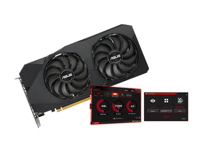 ASUS AMD Radeon RX 5700 Overclocked 8G GDDR6 Dual Fan EVO Edition HDMI DisplayPort Gaming Graphics Card (DUAL-RX5700-O8G-EVO)