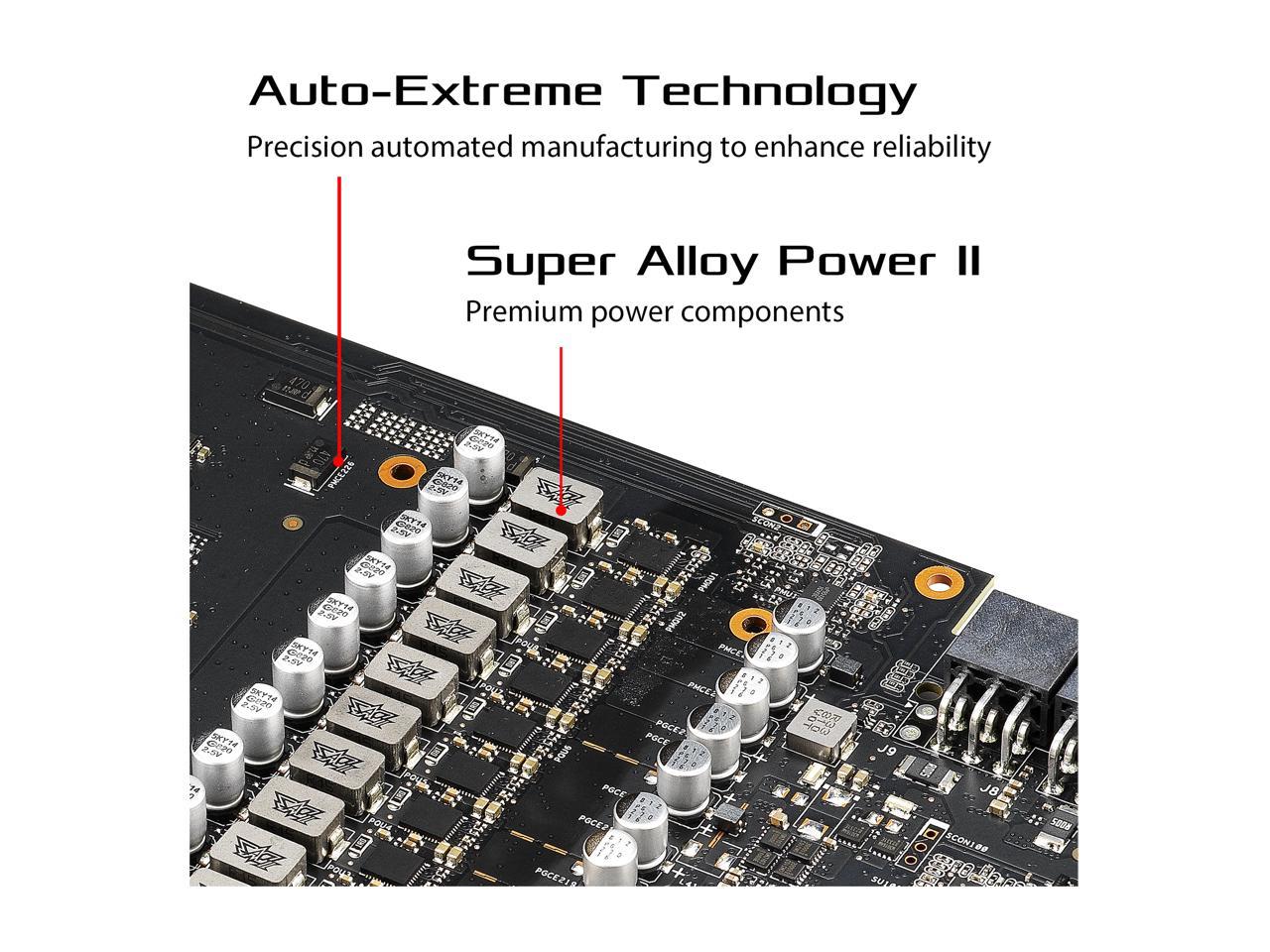 Asus ROG Strix ROG-STRIX-RTX2060S-A8G-EVO-GAMING GeForce RTX 2060 SUPER Graphic Card - 8GB GDDR6