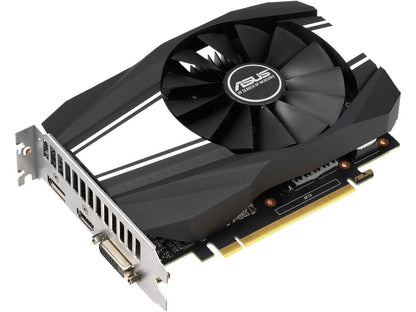 ASUS GeForce GTX 1650 SUPER Overclocked 4GB Phoenix Fan Edition HDMI DP DVI Graphics Card (PH-GTX1650S-O4G)