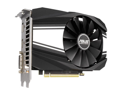 ASUS GeForce GTX 1650 SUPER Overclocked 4GB Phoenix Fan Edition HDMI DP DVI Graphics Card (PH-GTX1650S-O4G)