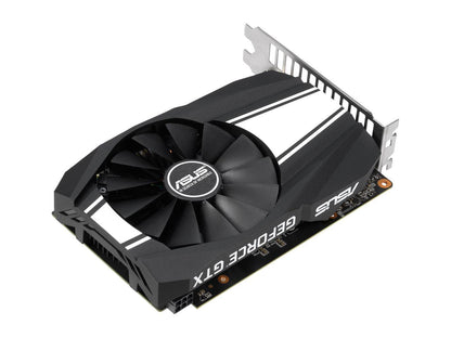 ASUS GeForce GTX 1650 SUPER Overclocked 4GB Phoenix Fan Edition HDMI DP DVI Graphics Card (PH-GTX1650S-O4G)