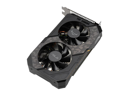 ASUS TUF Gaming GeForce GTX 1650 SUPER Overclocked 4GB Edition HDMI DP DVI Gaming Graphics Card (TUF-GTX1650S-O4G-GAMING)