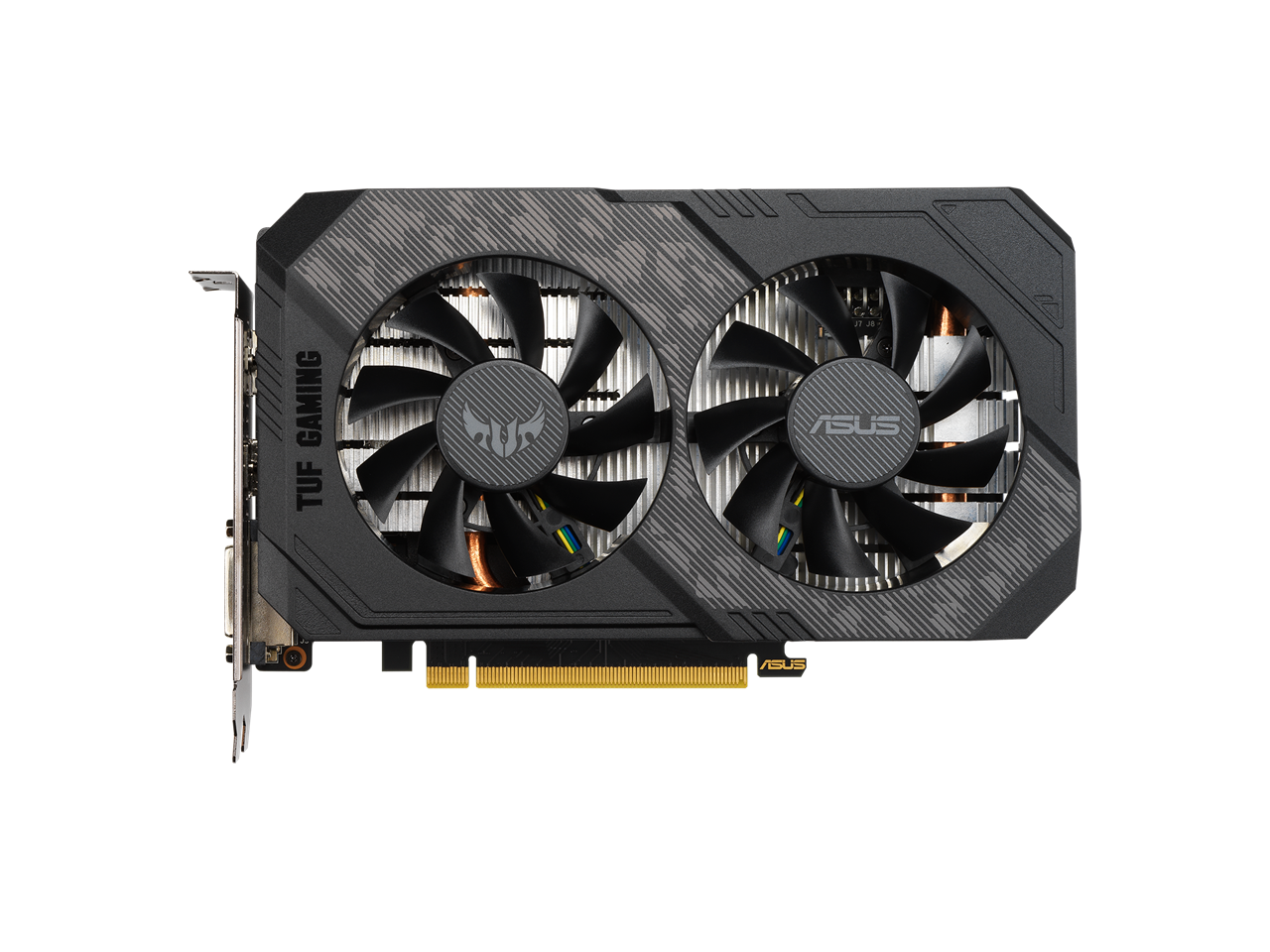 ASUS TUF Gaming GeForce GTX 1660 SUPER Overclocked 6GB Edition HDMI DP DVI Gaming Graphics Card (TUF-GTX1660S-O6G-GAMING)