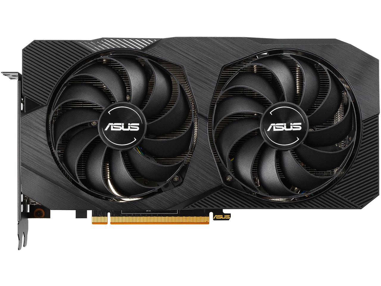 ASUS AMD Radeon RX 5500 XT Overclocked O8G GDDR6 Dual Fan EVO Edition HDMI DisplayPort Gaming Graphics Card (DUAL-RX5500XT-O8G-EVO)