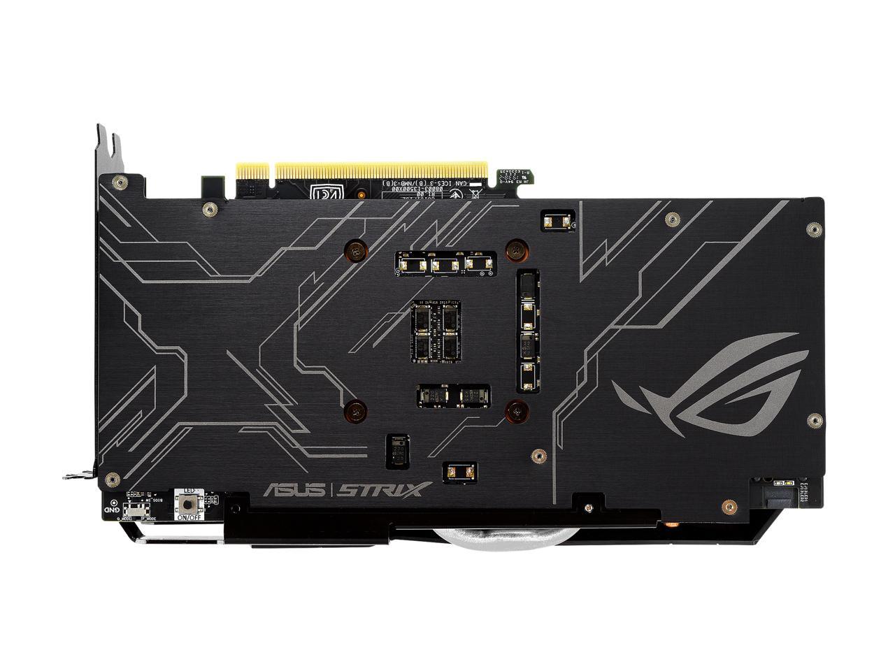 ASUS ROG Strix GeForce GTX 1660 SUPER Advanced 6GB Edition GDDR6 HDMI 2.0 DP 1.4 Gaming Graphics Card (ROG-STRIX-GTX1660S-A6G-GAMING)