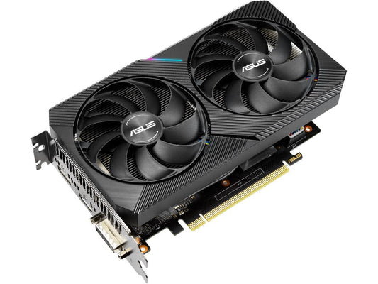 ASUS Dual NVIDIA GeForce RTX 2070 MINI OC Edition Gaming Graphics Card, PCIe 3.0, 8GB GDDR6, HDMI, DisplayPort, DVI-D, for Intel NUC 9 Extreme Kit, Intel NUC 9 Pro Kit and Small Chassis (DUAL-RTX2070-O8G-MINI)