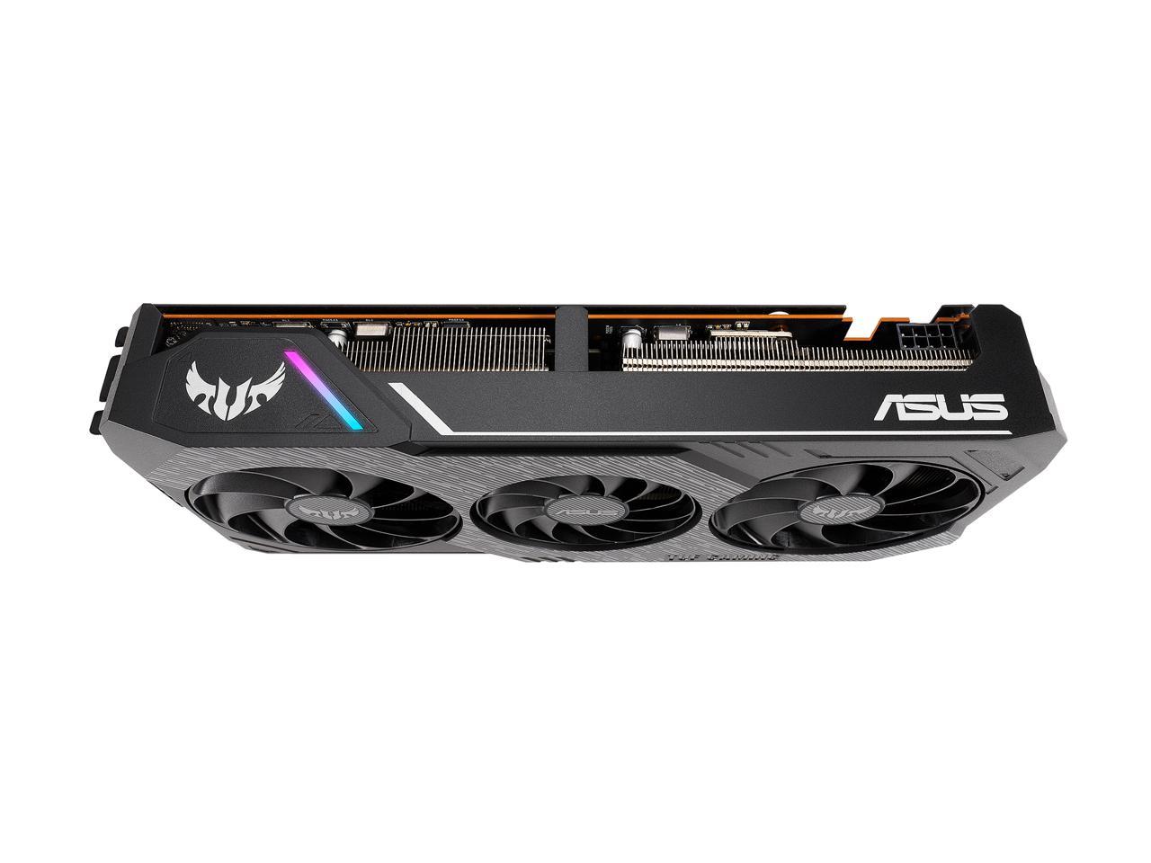 ASUS TUF Gaming X3 Radeon RX 5600 XT TUF 3-RX5600XT-O6G-EVO-GAMING 6GB 192-Bit GDDR6 PCI Express 4.0 HDCP Ready Video Card