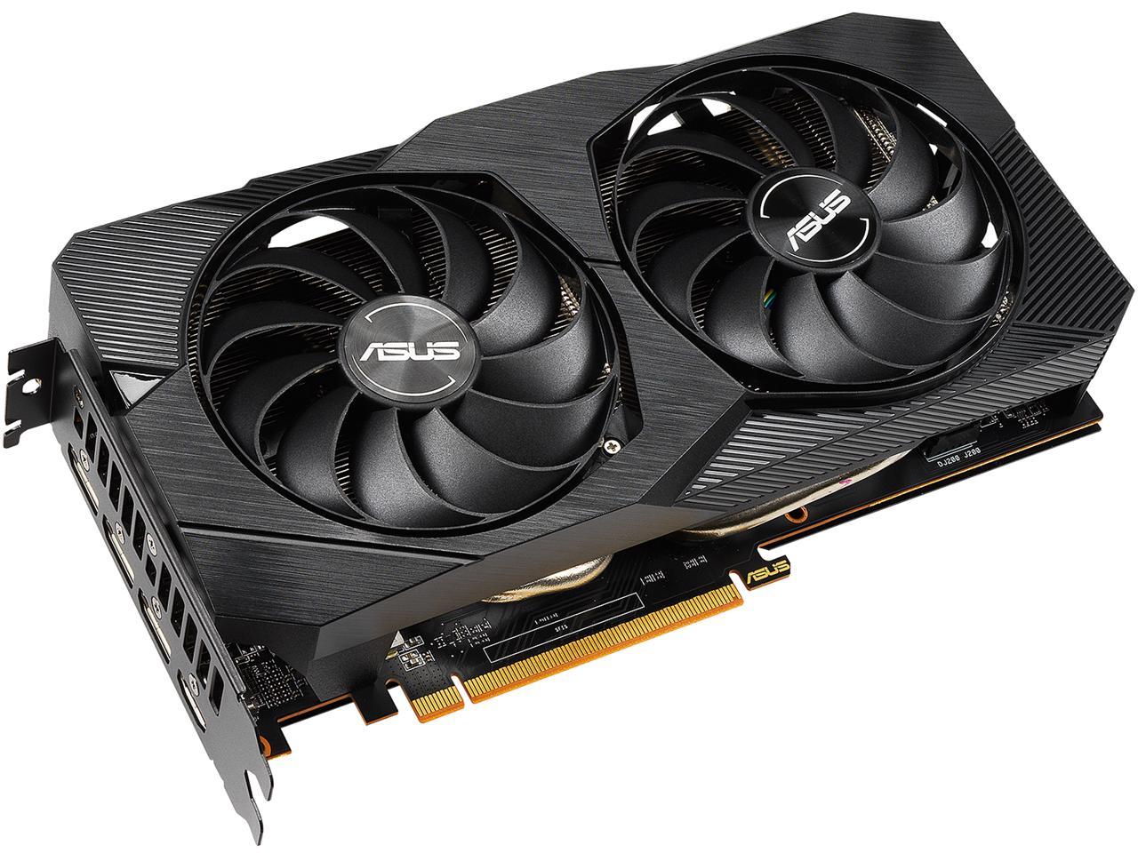 ASUS Dual Radeon RX 5500 XT DUAL-RX5500XT-O4G-EVO 4GB 128-Bit GDDR6 PCI Express 4.0 HDCP Ready Video Card