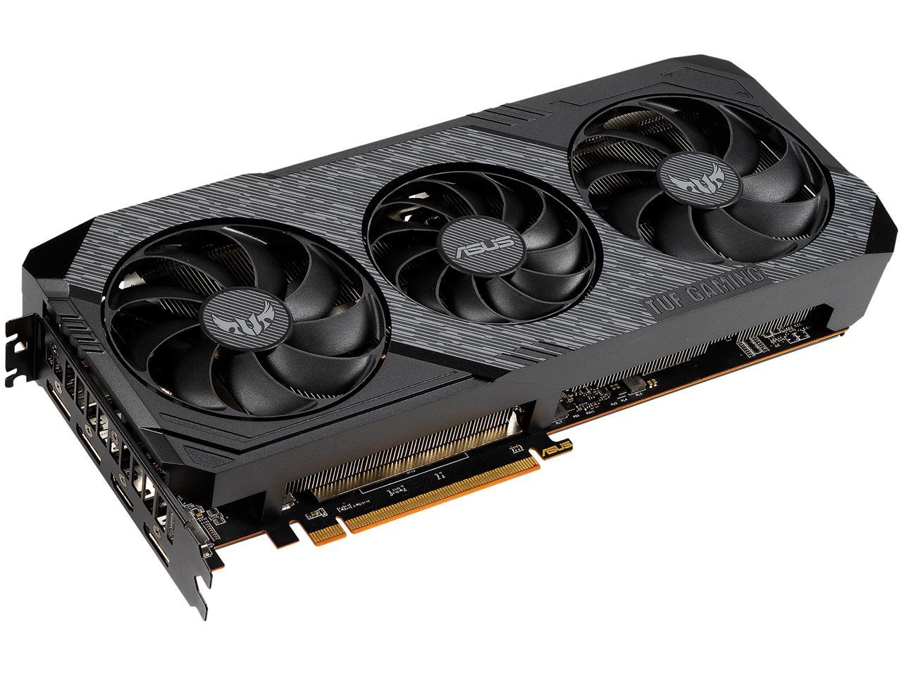 ASUS TUF Gaming X3 Radeon RX 5700 XT DirectX 12 TUF 3-RX5700XT-O8G-EVO-GAMING 8GB 256-Bit GDDR6 PCI Express 4.0 HDCP Ready Video Card