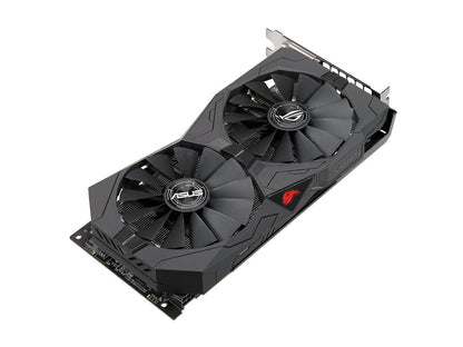 ASUS ROG Strix Radeon 8GB RX 570 DirectX 12 256-Bit GDDR5 PCI Express 3.0 HDCP Ready Video Card ROG-STRIX-RX570-O8G-GAMING