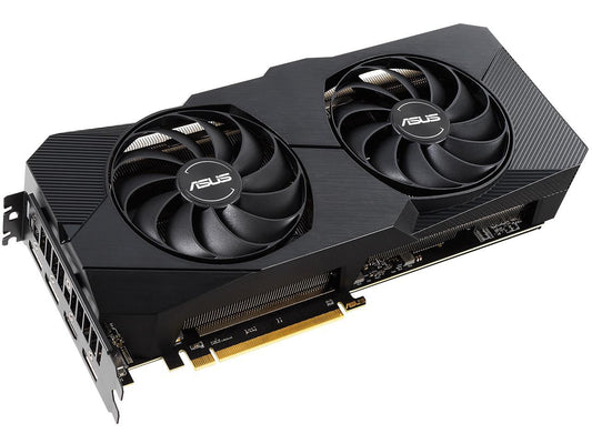 ASUS Dual Radeon RX 5600 XT DUAL-RX5600XT-T6G-EVO 6GB 192-Bit GDDR6 PCI Express 4.0 HDCP Ready CrossFireX Support Video Card