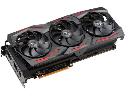 ASUS ROG STRIX Radeon RX 5600 XT ROG-STRIX-RX5600XT-T6G-GAMING 6GB 192-Bit GDDR6 PCI Express 4.0 HDCP Ready Video Card