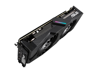 ASUS DUAL AMD Radeon RX 5700 XT EVO OC Edition Gaming Graphics Card (PCIe 4.0, 8GB GDDR6 memory, HDMI, DisplayPort, 1440p Gaming, Axial-tech Fan Design, Auto-Extreme, Metal Backplate) (DUAL-RX5700XT-O8G-EVO)