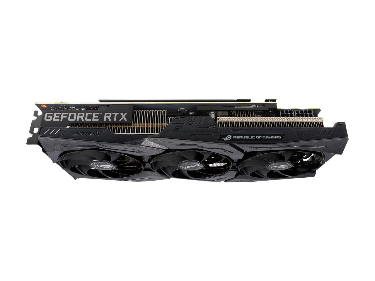 ASUS ROG STRIX GeForce RTX 2060 SUPER ROG-STRIX-RTX2060S-A8G-EVO-V2-GAMING 8GB 256-Bit GDDR6 PCI Express 3.0 HDCP Ready Video Card