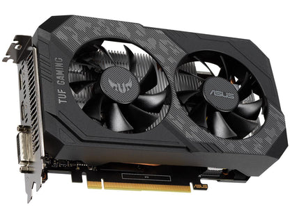 ASUS TUF Gaming GeForce GTX 1650 TUF-GTX1650-O4GD6-GAMING 4GB 128-Bit GDDR6 PCI Express 3.0 HDCP Ready Video Card
