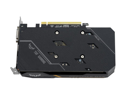 ASUS TUF Gaming GeForce GTX 1650 TUF-GTX1650-O4GD6-GAMING 4GB 128-Bit GDDR6 PCI Express 3.0 HDCP Ready Video Card