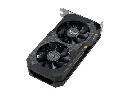 ASUS TUF Gaming GeForce GTX 1650 TUF-GTX1650-O4GD6-GAMING 4GB 128-Bit GDDR6 PCI Express 3.0 HDCP Ready Video Card