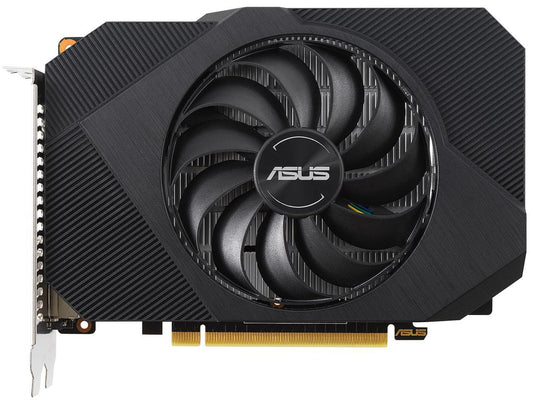 ASUS Phoenix GeForce GTX 1650 PH-GTX1650-O4GD6-P 4GB 128-Bit GDDR6 PCI Express 3.0 HDCP Ready Video Card