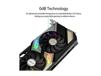 ASUS GeForce RTX 3070 KO-RTX3070-O8G-GAMING 8GB 256-Bit GDDR6 PCI Express 4.0 HDCP Ready Video Card