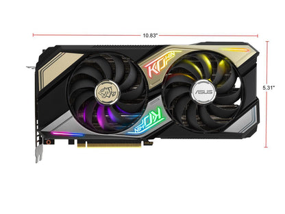 ASUS KO GeForce RTX 3060 Ti 8GB GDDR6 PCI Express 4.0 Video Card KO-RTX3060TI-O8G-GAMING