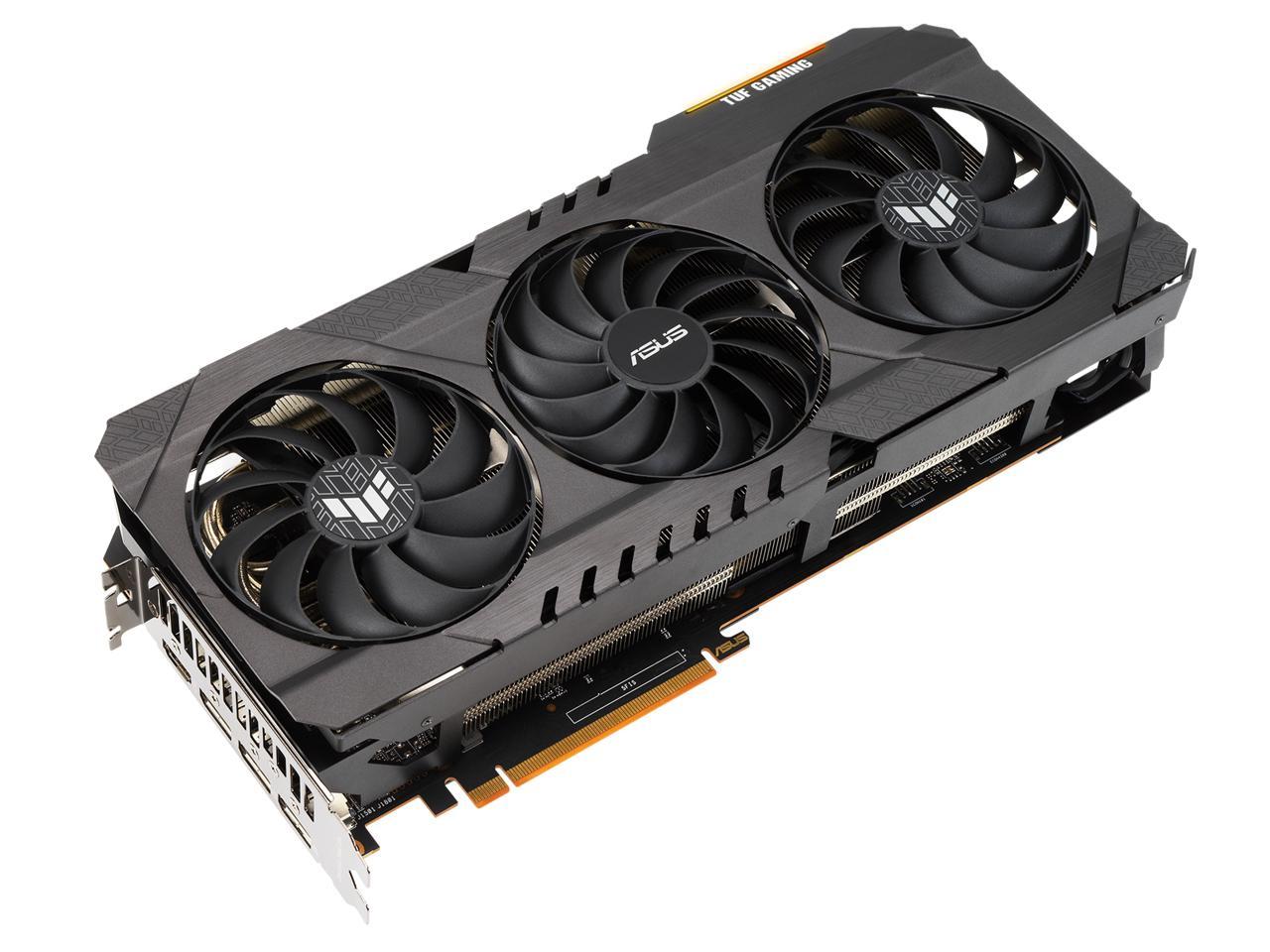 ASUS TUF Gaming Radeon RX 6800 XT 16GB GDDR6 PCI Express 4.0 CrossFireX Support Video Card TUF-RX6800XT-O16G-GAMING