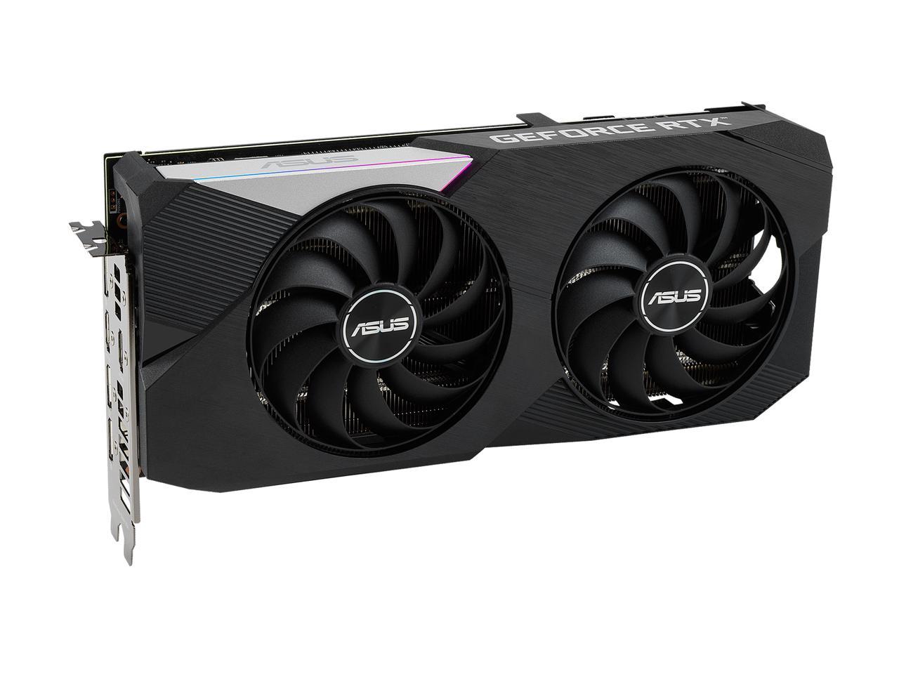 ASUS Dual GeForce RTX 3060 Ti 8GB GDDR6 PCI Express 4.0 Video Card DUAL-RTX3060TI-8G
