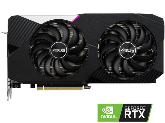 ASUS Dual GeForce RTX 3060 Ti 8GB GDDR6 PCI Express 4.0 Video Card DUAL-RTX3060TI-8G