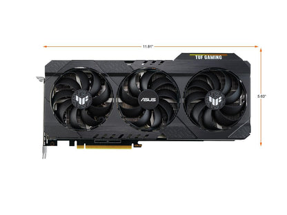 ASUS TUF Gaming GeForce RTX 3060 12GB GDDR6 PCI Express 4.0 Video Card, OC Edition TUF-RTX3060-O12G-GAMING